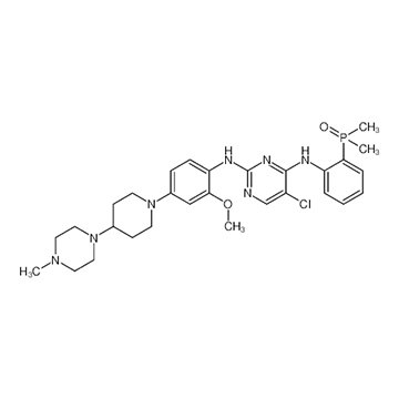 Brigatinib chemical formula