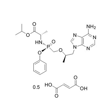 Tenofovir alafenamide hemifumarate