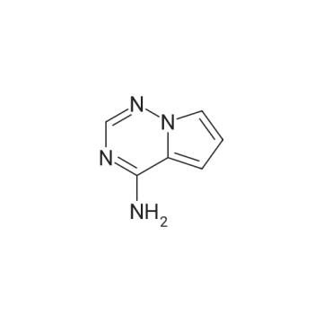 Pyrrolo[2,1-f][1,2,4]triazin-4-amin