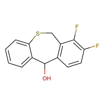 7,8-difluoro-6,11-dihydrodibenzo[b,e]thiepin-11-ol