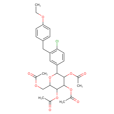 Dapagliflozin Tetraacetate