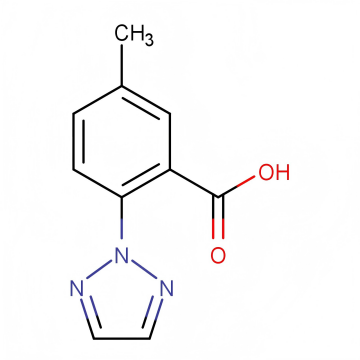 5-methyl-2-(2H-1,2,3-triazol-2-yl)benzoic acid