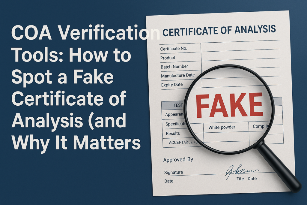 COA Verification Tools
