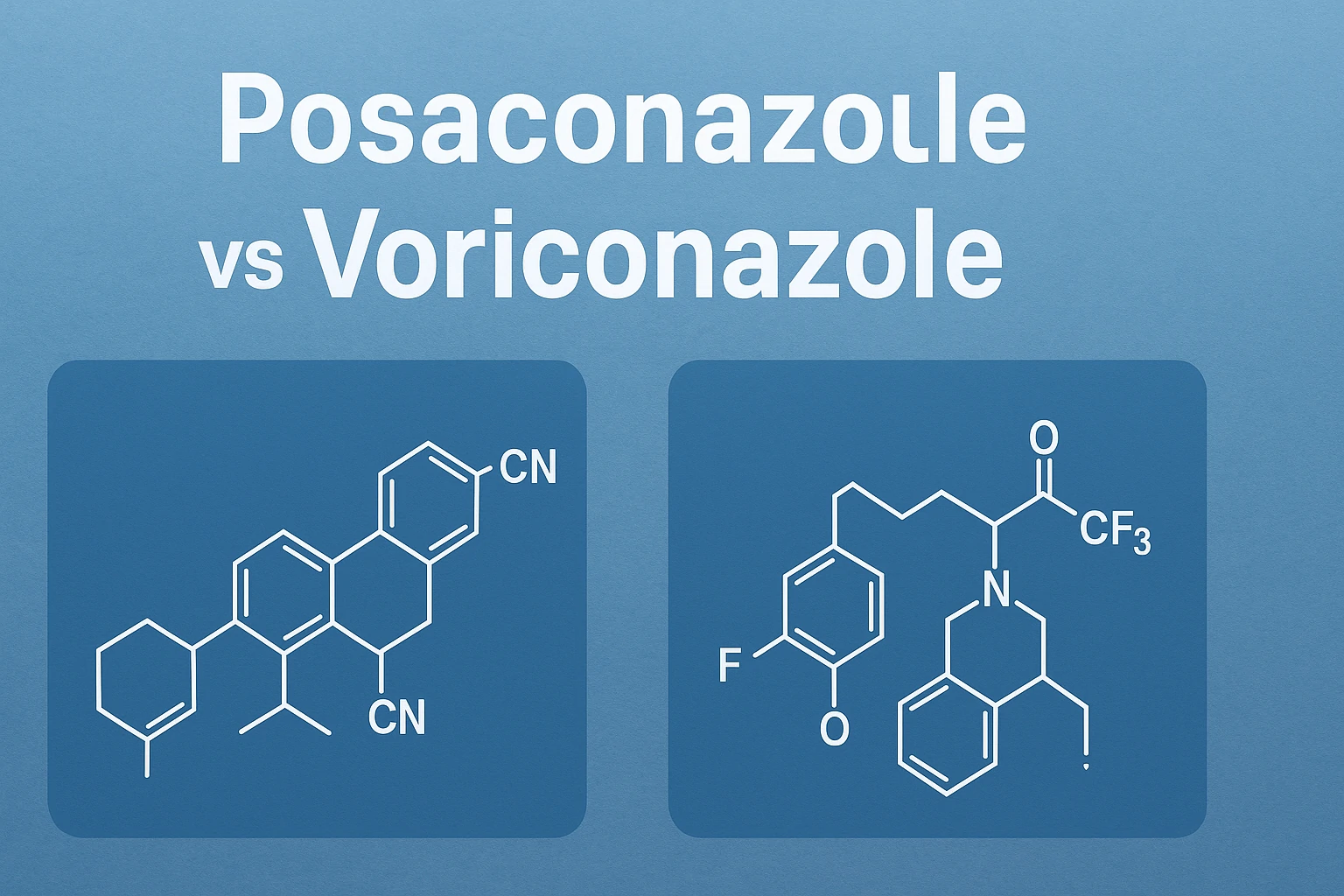 Posaconazole vs Voriconazole Understanding the Key Differences in Antifungal Therapy
