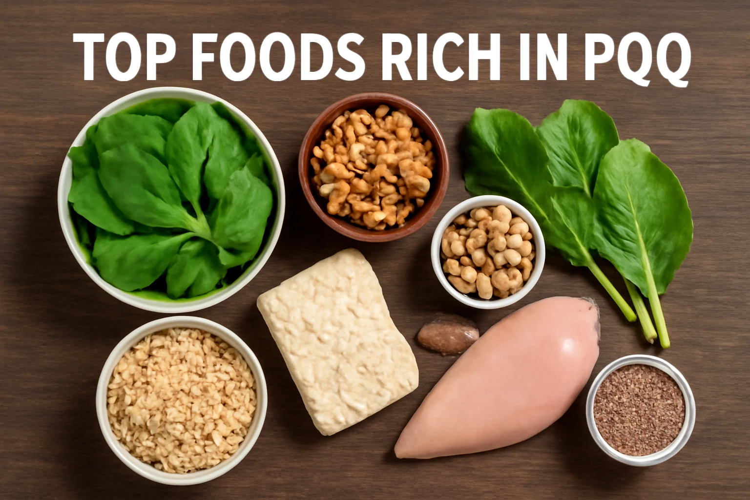 Top foods rich in PQQ