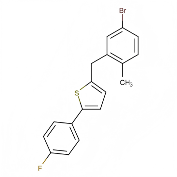 2-(5-BroMo-2-Methylbenzyl)-5-(4-fluorophenyl)thiophene