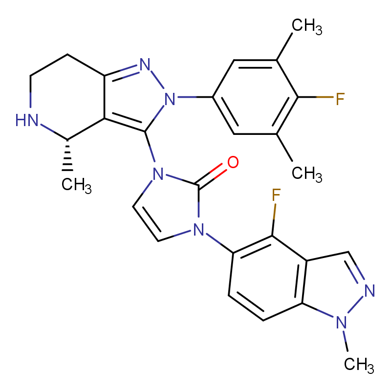 Molecular formula of Orforglipron Intermediate
