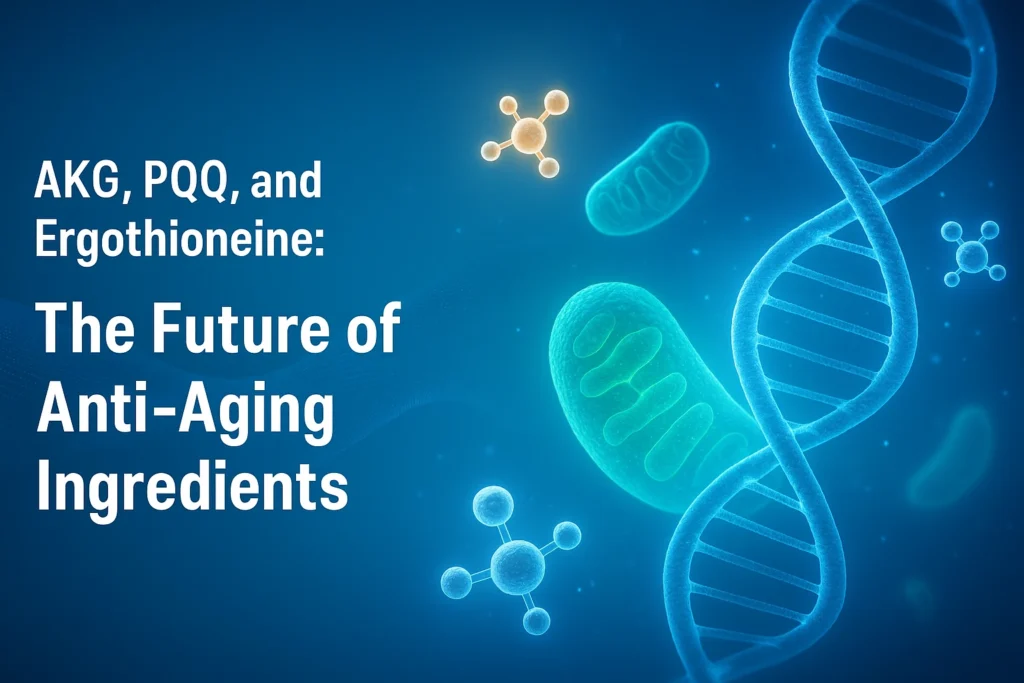 Which of the Three Anti-Aging Ingredients is the Best AKG, PQQ, or Ergothioneine