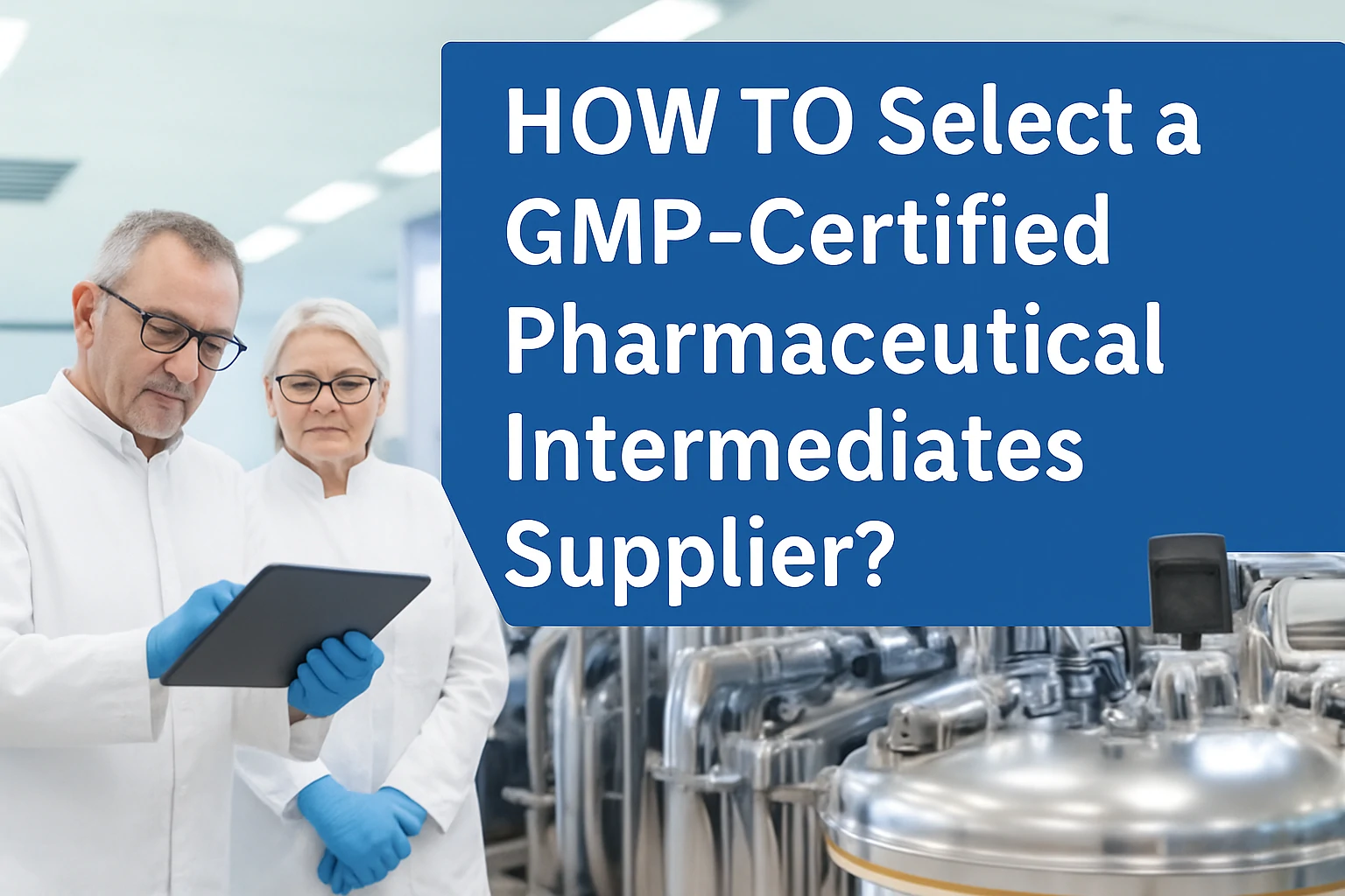 How to Select a GMP-Certified Pharmaceutical Intermediates Supplier