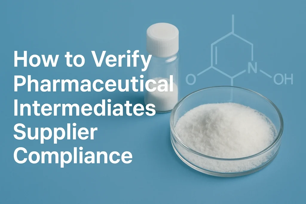 pharmaceutical-intermediates-supplier-compliance-guide-cover