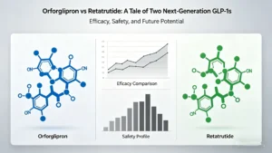 Orforglipron vs Retatrutide next generation GLP-1 obesity drugs cover, Eli Lilly metabolic therapy comparison