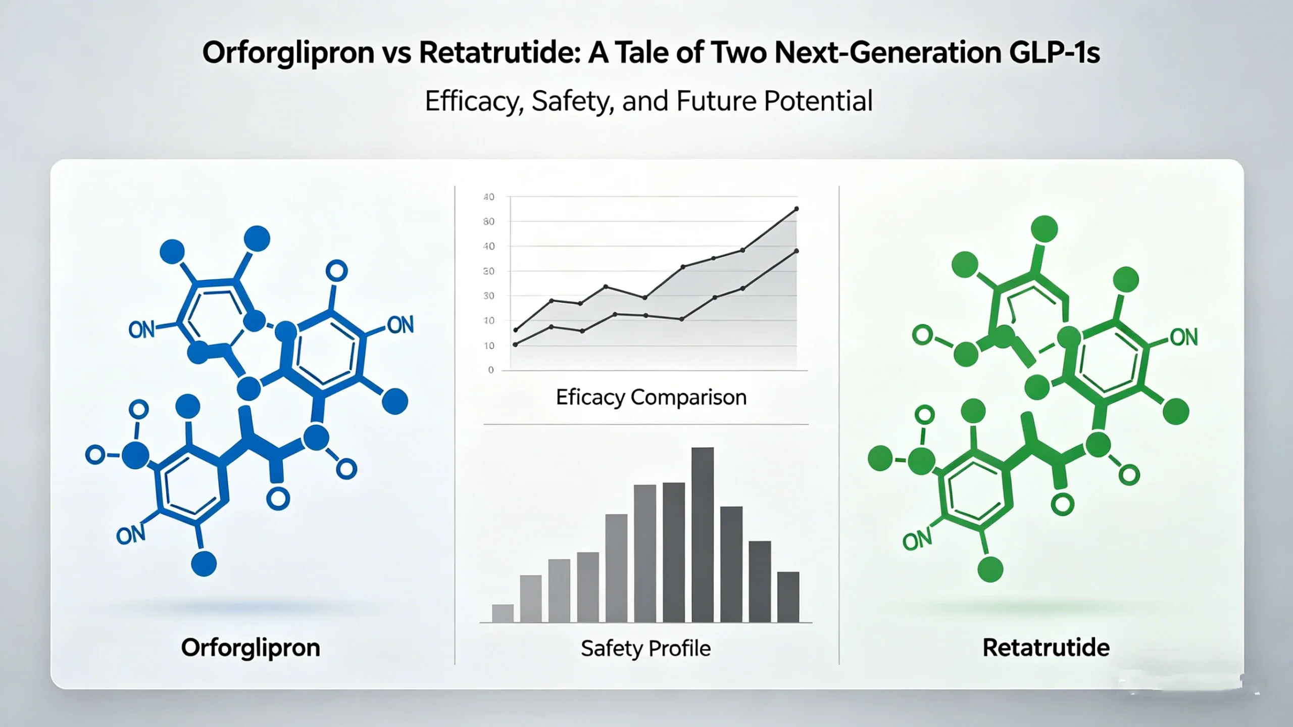 orforglipron vs retatrutide Orforglipron vs Retatrutide: Efficacy, Safety & Differences
