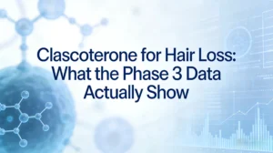 Clascoterone 5% Topical Solution Phase 3 Data for Androgenetic Alopecia | Mechanism & Safety Analysis